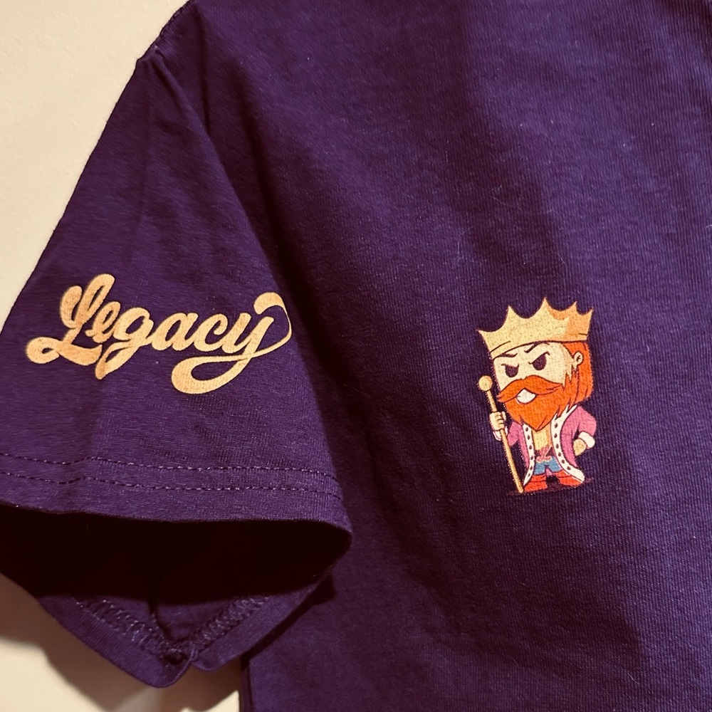 Legacy Deep Purple Crewneck Shirt